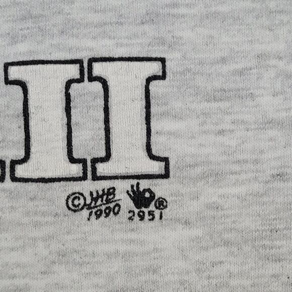 Vintage University-of Hawaii Shirt L/XL 22x24 Gray Cropped - Picture 8 of 13